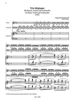 Trio élégiaque g-moll (Sergei Rachmaninow) 
