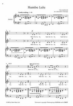 Songs Of A Rainbow Nation - four songs from South Adrica 