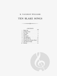 Ten Blake Songs (Ralph Vaughan Williams) 