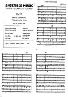 O Isis And Osiris (W.A. Mozart) 