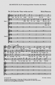 Gott, der Vater, wohn uns bei (Michael Praetorius) 