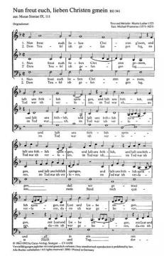 Nun freut euch, lieben Christen gmein (Michael Praetorius) 