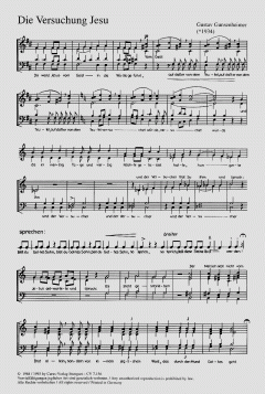 Die Versuchung Jesu von Gustav Gunsenheimer (Download) 