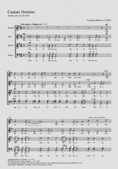 Cantate Domino (Vytautas Miškinis) 