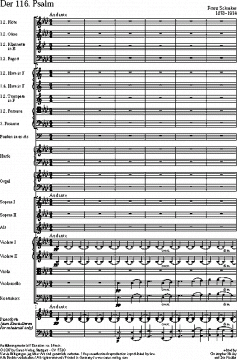 Der 116. Psalm von Franz Schreker (Download) 