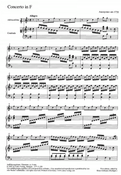 Concerto in F-Dur 
