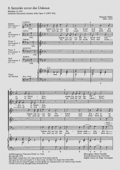 Sammlet zuvor das Unkraut SWV376 von Heinrich Schütz (Download) 