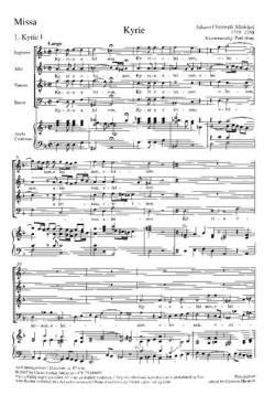 Missa in d-Moll (Johann Christoph Altnickol) 