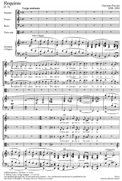 Requiem SC76 von Giacomo Puccini (Download) 