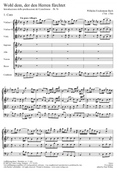 Wohl dem, der den Herren fürchtet (Wilhelm Friedemann Bach) 