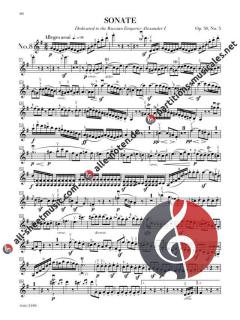 Complete Sonatas For Violin And Piano von Ludwig van Beethoven im Alle Noten Shop kaufen