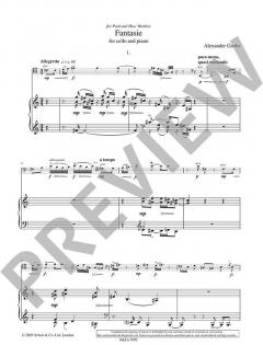 Fantasie op. 77 von Alexander Goehr 