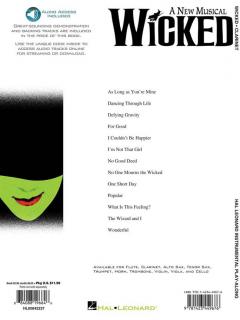 Wicked - A New Musical von Stephen L. Schwartz 