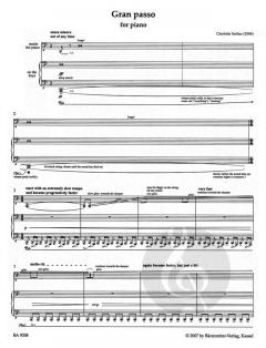 Gran Passo For Piano von Charlotte Seither 