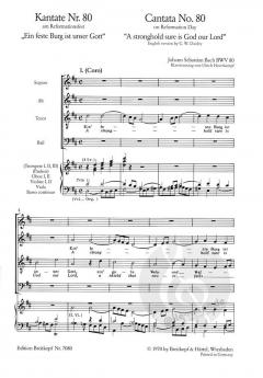 Ein feste Burg ist unser Gott (J.S. Bach) 