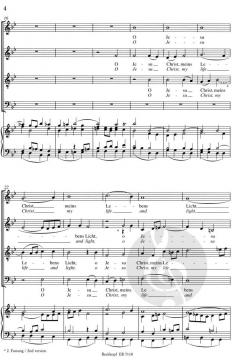 O Jesu Christ, meins Lebens Licht (J.S. Bach) 