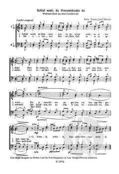 Männerchöre singen zur Weihnacht (Franz Josef Breuer) 