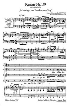 Man singet mit Freuden vom Sieg (J.S. Bach) 