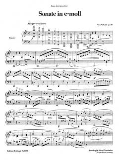 Sonate e-moll op. 28 von Niels Wilhelm Gade 