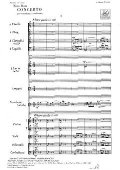 Concerto per Trombone e Orchestra von Nino Rota im Alle Noten Shop kaufen (Partitur)