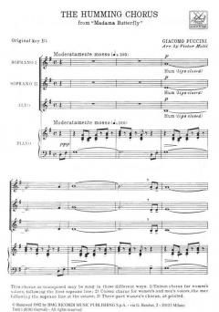 Coro a Bocca Chiusa / The Humming Chorus (Giacomo Puccini) 