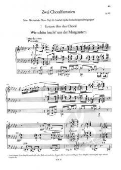 Sämtliche Orgelwerke 6: Choralfantasien von Max Reger im Alle Noten Shop kaufen