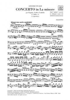 Concerto A-Moll F 8/2 T 28 (Antonio Vivaldi) 