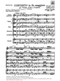 Concerto F-Dur F 1/17 T 66 RV 288 (Antonio Vivaldi) 
