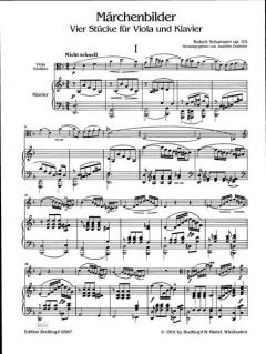 Märchenbilder op. 113 von Robert Schumann 