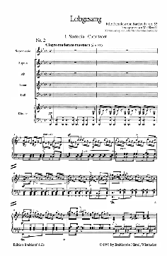 Sinfonie-Kantate B-Dur op. 52 (Felix Mendelssohn Bartholdy) 