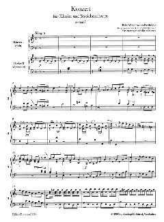 Klavierkonzert a-moll von Felix Mendelssohn Bartholdy im Alle Noten Shop kaufen