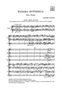 Madama Butterfly von Giacomo Puccini 