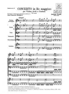 Concerto D-Dur F 1/19 T 69 RV 217 (Antonio Vivaldi) 