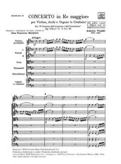 Concerto D-Dur F 1/30 Op. 8/11 T 84 (Antonio Vivaldi) 