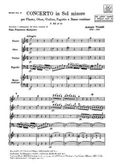 Concerto G-Moll F 12/20 T 103 (Antonio Vivaldi) 