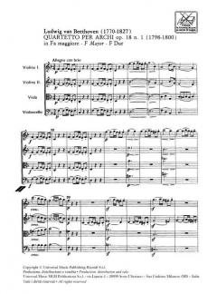 17 Streichquartette von Ludwig van Beethoven im Alle Noten Shop kaufen (Partitur)