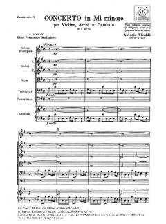 Concerto E-Moll F 1/74 T 164 RV 281 (Antonio Vivaldi) 