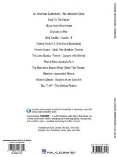 Favorite Movie Themes Trombone 