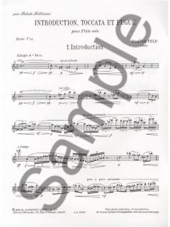 Introduction Toccata et Fugue von Jindrich Feld 