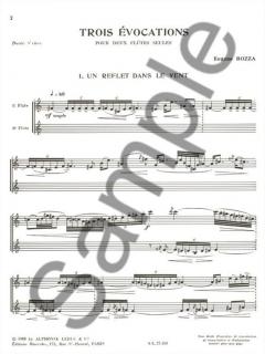 3 Evocations von Eugene Bozza 