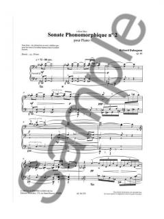 Sonate Phonomorphique No. 2, Op. 40 von Richard Dubugnon 