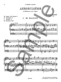 Annonciation / Op. 56 von Marcel Dupre 