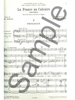 France Au Calvaire / Op. 49 von Marcel Dupre 