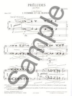 3 Preludes von Henri Dutilleux für Klavier im Alle Noten Shop kaufen