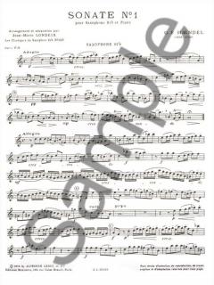 Sonate No. 1 von Georg Friedrich Händel 
