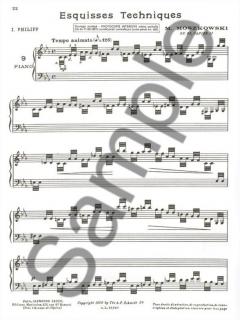 Esquisses Techniques Op. 97 Vol.2 Piano von Moritz Moszkowski 