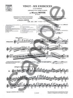 26 Exercices de Furstenau Vol. 2 von Marcel Moyse 