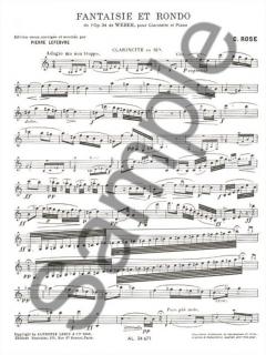Fantaisie et Rondo Op. 34 von Carl Maria von Weber 