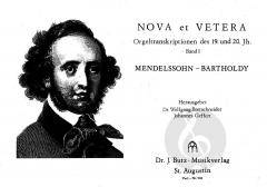 Präludium und Fuge für das Pianoforte von Felix Mendelssohn Bartholdy 