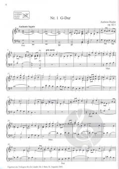 Präludien und Fughetten op. 82 von Ambros Rieder für Orgel oder Klavier im Alle Noten Shop kaufen